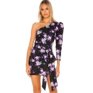 Lovers & Friends Sullie Mini Dress in Royal Floral NWOT Size Small